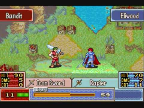 MageKnight404's Fire Emblem 7 hack: Chapter 11-A Red Hot Journey! Part 1