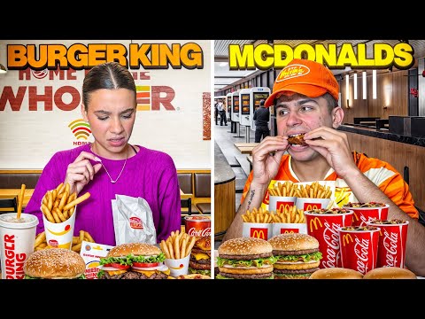 MC DONALD contro BURGER KING, chi è il piú buono?