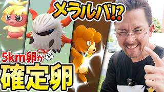 メラルバ確定卵！？1時間全力で探した結果〇個ゲット！？ブビィ＆ムチュール孵化の日の結果がぁぁああ…！？【ポケモンGO】