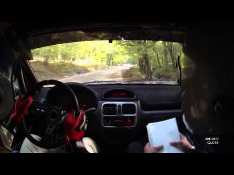 Onboard Iasi Rally 2012,PS 1,  Sebastian Barbu