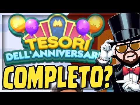 COME FINIRE IN UN GIORNO TESORI DELL'ANNIVERSARIO O QUASI | Monopoly GO! ITA