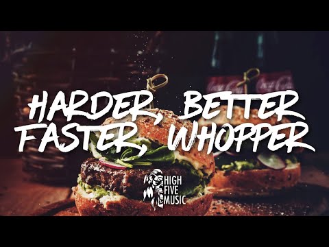 Harder Better Faster Whopper (Lyrics) Daft Punk x Whopper