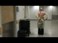 Putting On A Gown And Gloves