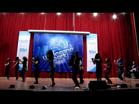 SDU Welcome party Orlean dance club. Hip hop dance