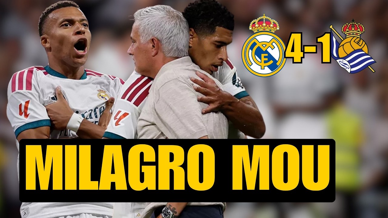 ¡MOURINHO SÍ LO HACE FUNCIONAR! | BELLINGHAM en todas p***s partes y VUELA MBAPPE