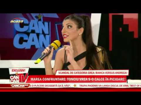 Andreea Tonciu VS Bianca Rus- "Ceartă la CanCan Tv" [Acasă Tv]