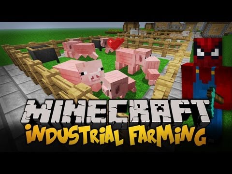 Minecraft Mody - ZAUTOMATYZUJ SWOJE FARMY! - Industrial Farming | MinecraftBlow / Blow