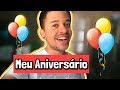 VLOG FIM DE SEMANA MEU ANIVERSÁRIO