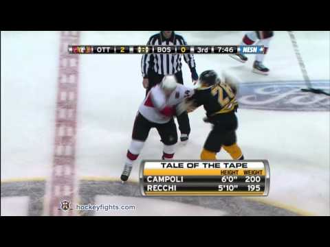 Boston Bruins: The Top 10 Fights of the 2010-2011 Season