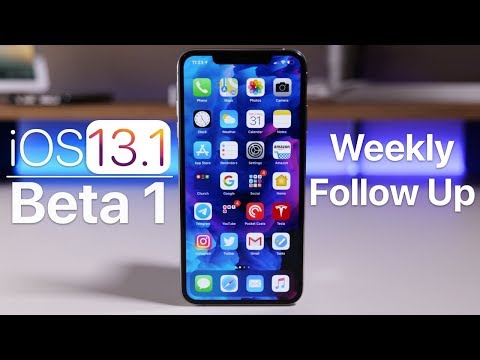 iOS 13.1 Beta 1 - Follow Up
