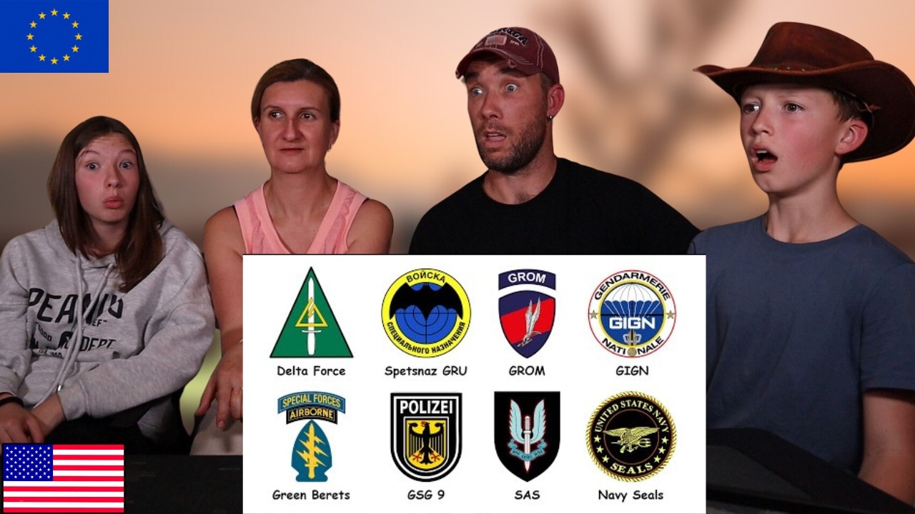 European Family Reacts to The Most Elite Special Forces In The World
