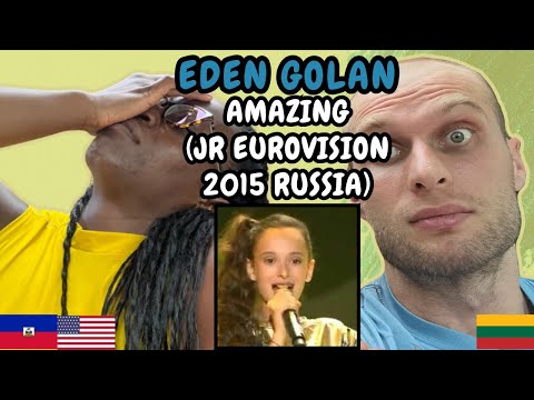 REACTION TO Eden Golan - Amazing (Live at Junior Eurovision 2015 Russia) | FIRST TIME WATCHING