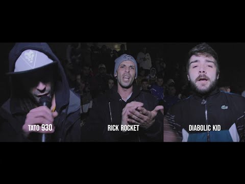 🔥TATO 930 vs RICK ROCKET vs DIABOLIC KID 🔥- PRIMERA RONDA // BATALLA DE CANCIONES