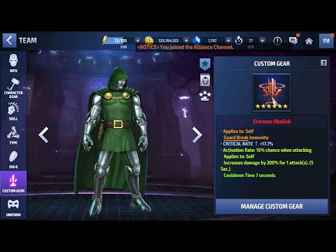 PVE Doctor Doom in Squad Battle 1.1 mil