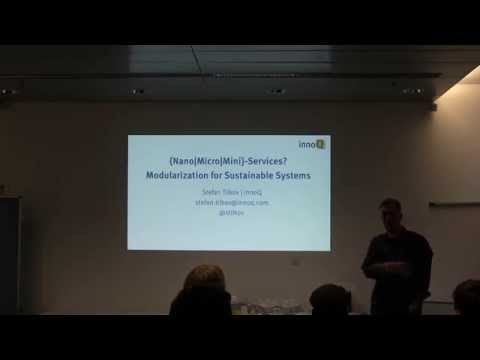 Microservices Meetup Munich with Stefan Tilkov (2014-08-25)