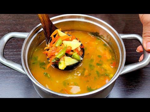 Tolles Rezept für grüne Bohnensuppe! Ohne Fleisch!