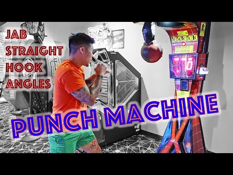 Boxing Punches on the Punch Machine (Which Punch Does the Best?)