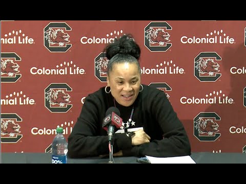 WBB PostGame: (Georgia) Dawn Staley News Conference 02/18/24