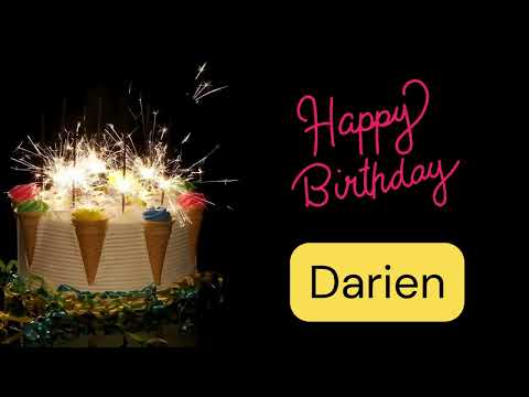 Happy birthday Darien