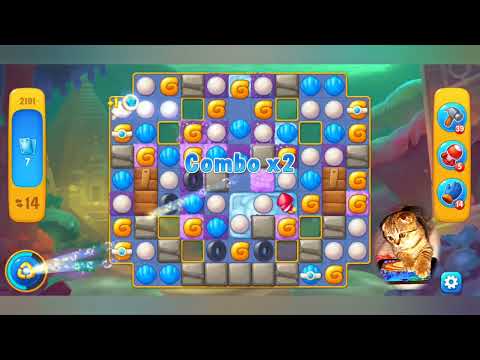 Fishdom 2022, no Boosters,  2191  level  -  прохождение без бустеров,  2191  уровень.