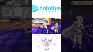 白銀ノエルの竜巻旋風脚を目の当たりするラプ様【#ラプラスダークネス #白銀ノエル #角巻わため #宝鐘マリン #尾丸ポルカ 切り抜き】#ホロライブ切り抜き #shorts