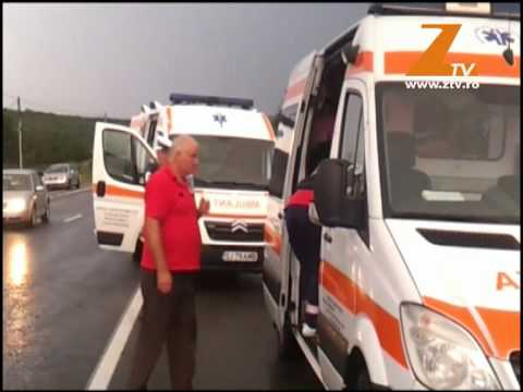 Copil implicat intr-o tamponare in Aghires