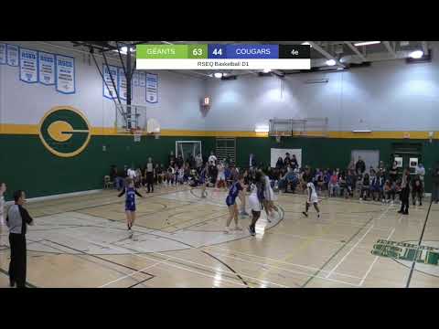 RSEQ Basketball féminin 🏀 Ch.-Lennoxville @ Saint-Jean [11/1/2024]