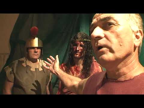 VIA CRUCIS REPRESTACION EN CORREA SANTA FE