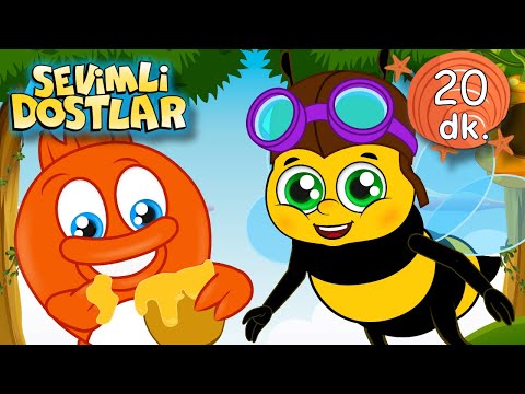 Arı Vız Vız🐝ve En Popüler 5 Çocuk Şarkısı | Sevimli Dostlar Bebek Şarkıları | Adisebaba TV