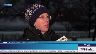 Anna Tatar o usuwaniu przez TikToka nagrań Brauna (prow. Juliusz Głuski-Schimmer i Witold Tabaka), 18.01.2026.