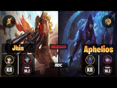 Zenit JHIN (ADC) [Fleet Footwork] VS APHELIOS - Diamond KR Patch 10.2