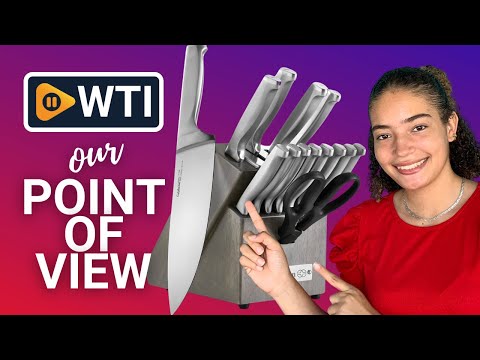 Calphalon Kitchen Knife Set with Self-Sharpening Block - WTI product video review