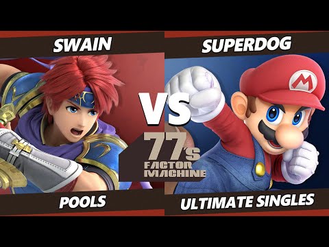 77s FM3 - Swain (Roy) Vs. SuperDog (Mario) SSBU Ultimate Tournament