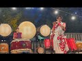 【amaiging 】境内に響く笛の音！！　japanese traditional drum 飛竜奉納太鼓 ③　 難波神社 　 飛龍　 和太鼓　 percussion 氷室祭り　 太鼓