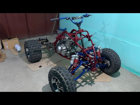 Rebuild project Yamaha raptor 700