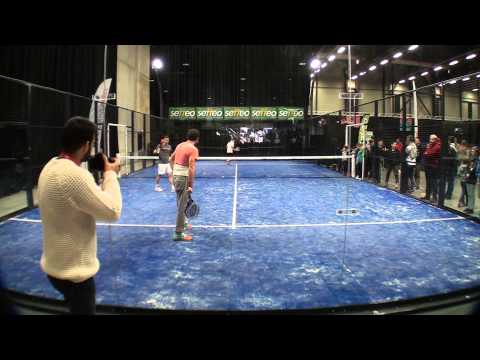 Exhibition padel Open Sud de France