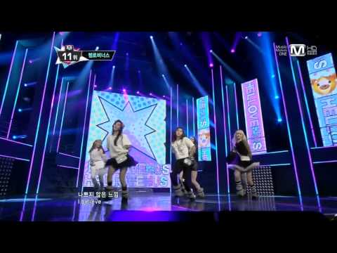 130110 엠카운트다운 헬로비너스   오늘 뭐 해  Mnet Countdown