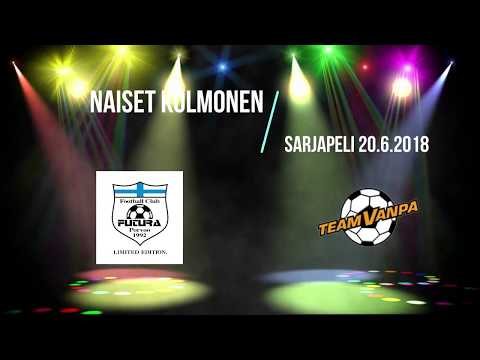 Maalikooste FCFJ Naiset - Team Vanpa (Sarjapeli 20.6.2018)