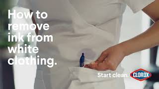 Clorox How to Remove Ink from White Clothing with Clorox
