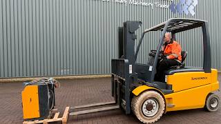 Chariot élévateur électrique Jungheinrich EFG535 Electric, Lifting Height 4700mm, Freelift 1 à vendre - Image 4 | Machineryline CG Chariot élévateur électrique Jungheinrich EFG535 Electric, Lifting Height 4700mm, Freelift 1 | Image 4 - Machineryline