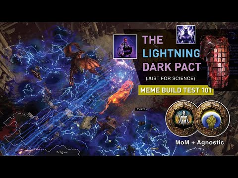 A Life Sacrifice【Lightning Dark Pact】build just for the meme ! (ft. MoM + Agnostic) *Inpulsa is love