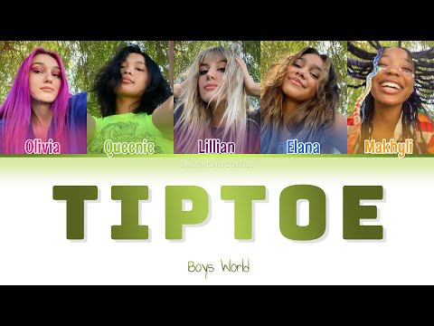 Boys World - Tiptoe (Color Coded Lyric Video)