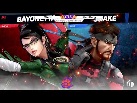 Clocktower Smash 72 - Winners Quarters - TRI | Welp (Bayonetta) vs. PercKong (Joker, Snake) - SSBU