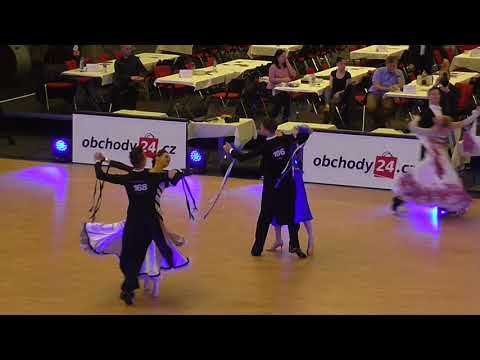 085 Jakub Pozdíšek - Ester Dostálová /MČR STT 2018/ Třinec/ Dospělí/ 1.kolo/ Valčík