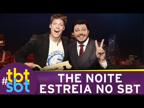 No primeiro The Noite, Danilo Gentili chegou com tudo ao SBT | tbtSBT