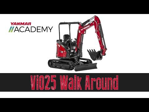 Yanmar ViO25 Walk Around