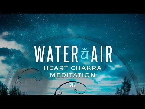 Water & Air - HEART Chakra Meditation - RAV Drum Shamanic Journey | Calm Whale
