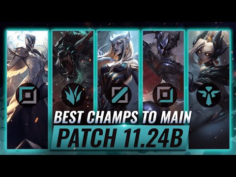 TOP 3 Champions To MAIN For EVERY ROLE in Patch 11.24b - League of Legends
