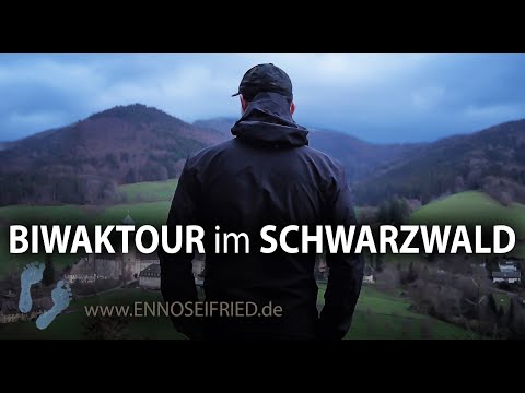 Nachtwanderung im Schwarzwald - Biwaktour im ´Winter´