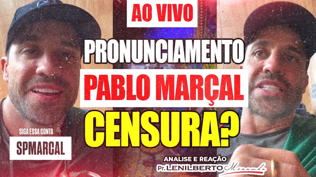 AO VIVO: PABLO MARÇAL SE PRONUNCIA APÓS SER CENSURADO E FAZ ALERTA - PREFEITURA DE SP COLETIVA